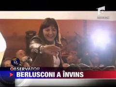 Berlusconi a invins