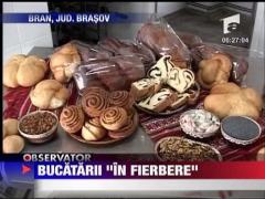 Bucatarii in "fierbere" la Bran