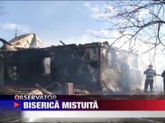 Biserica mistuita de flacari