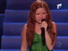 O fata cu vocea senzationala