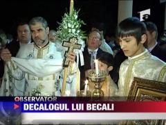 Decalogul lui Becali