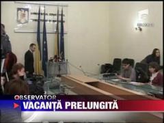 Vacanta prelungita pentru parlamentari