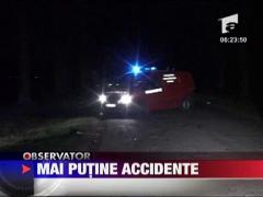 Mai putine accidente de Paste