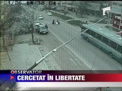 A lovit doua femei cu scuterul si a fugit!