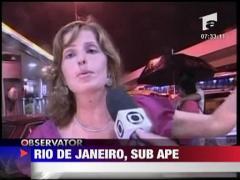 Inundatii ucigatoare in Rio de Janeiro