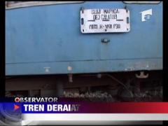 Tren deraiat