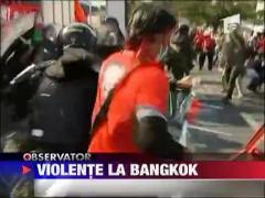 Violente la Bangkok