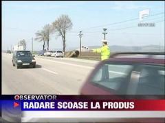 Radare scoase la produs