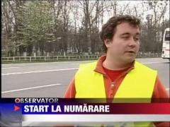 A inceput numararea vehiculelor