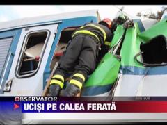 Ucisi pe calea ferata!