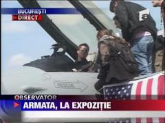 Expozitie dedicata Apararii, Securitatii Nationale si Industriei Aeronautice