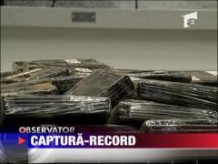 Captura record de cocaina