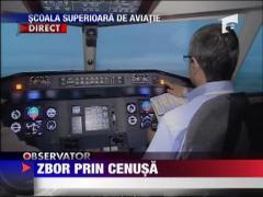 Simulare de zbor prin cenusa