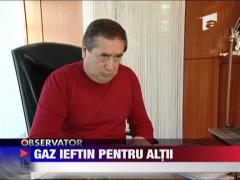 Gaz ieftin, doar pentru altii
