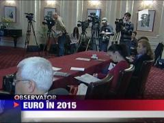 Trecem la euro in 2015?