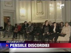 Scandalul pensiilor in Senat