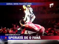 Lady Gaga, speriata de o fana