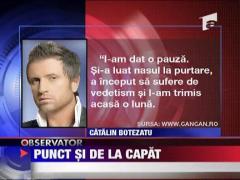 Catalin Botezatu a renuntat la serviciile lui Ricky