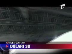 Bancnota de 100 de dolari, 3D
