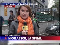 Sergiu Nicolaescu, internat in spital