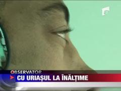 Sultan Kosen s-a plimbat cu elicopterul