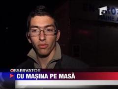 Accident spectaculos la iesire din Craiova