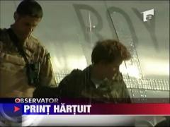 Printul Harry a fost hartuit