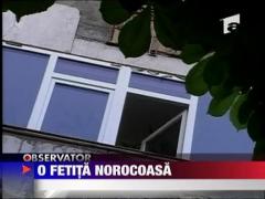 Fetita norocoasa