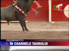 In coarnele taurului