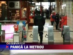Sinucidere la metrou