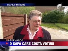 O gafa care costa voturi