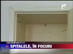 Spitalele, in focuri