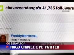 Hugo Chavez e pe twitter