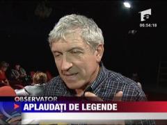 Tinerii actori, aplaudati de legende