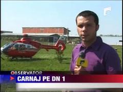 Accident teribil pe DN 1!