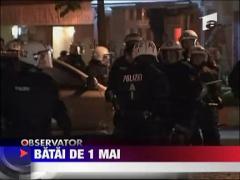 Nemtii au sarbatorii 1 mai cu batai in strada