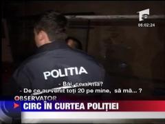 Scandal in curtea politiei