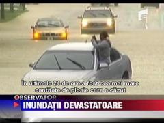 Inundatii devastatoare in Statele Unite