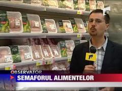 Alimentele la control! Se vor introduce semafoarele pentru hrana