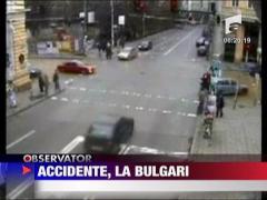 Accidente la Bulgari