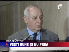 Vesti bune si nu prea