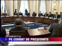 Guvernul Boc a dat azi raportul in fata presedintelui