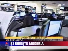 A castigat la loterie 266 milioane de dolari, dar continua sa munceasca