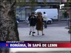 Romania, in sapa de lemn