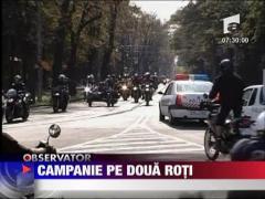Campanie pe doua roti! Romantic bikers!
