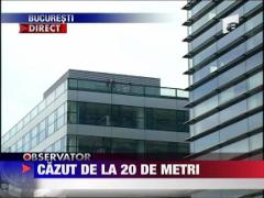 Alpinist mort! A cazut de pe o cladire din Bucuresti