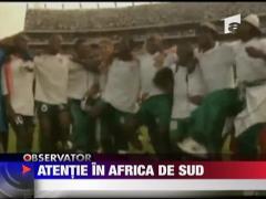 Atentie in Africa de Sud