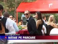 Sotul Andreei Banica s-a luat la harta cu politistii comunitari