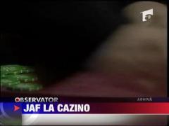 Jaf de 20 de mii de euro la un cazino din Militari