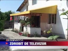Zdrobit de televizor